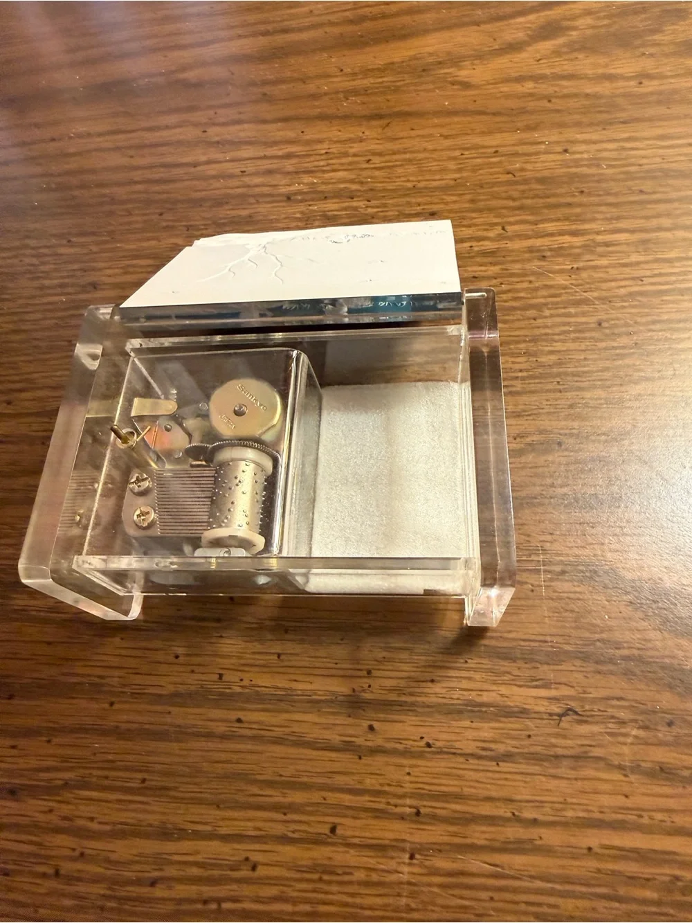 Acrylic Trinket Music Box - Swan Lake Theme